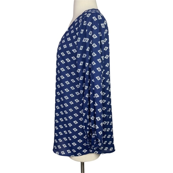 Stitch Fix l West Kei Calla Volume Sleeve Blouse, Small - Picture 3 of 10